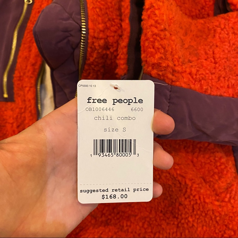 NWT We The Free Rivington Sherpa Jacket Small - Picture 4 of 6